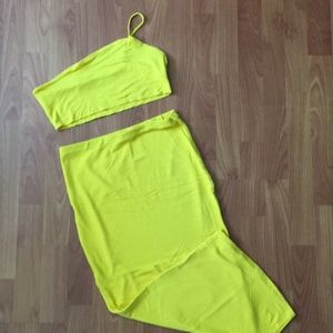 Naked Wardrobe Skirt Set